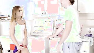 Sydney Cole and Brick Danger are fighting over the washing machine when Sydney declares she'll