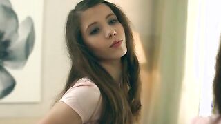 beauty coed Stefany is a short 19 year old yo with a taste for penis! She lures Vega into her apartment and then