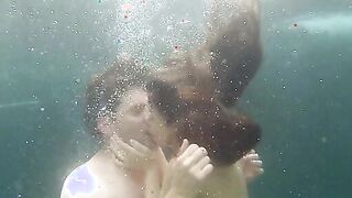 Lucy doll and Preston Parker are dig a couple's day in their private oasis as they swim and frolic in