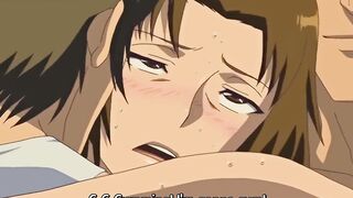 Hentai busty girl fucked in wild group sex