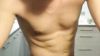 Wonder boy jerks off and cums alot