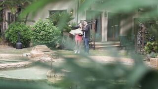 Asian celebrated anniversary on big cock