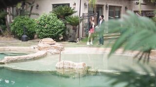 Asian celebrated anniversary on big cock