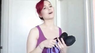Redhead stepmom loves anal