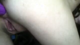 Nice chick on webcam with anal toy