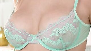 Sharon White loves her lingerie and silky robe. She also loves her baths. When she