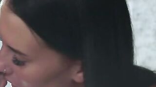 Kiere is dig a quiet day inside her kitchen when she hears a knock on