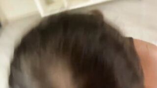 Amazing dark haired Bae licks a rough penis