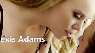 Chad White is trying to get some work done, but huge tit seductress Alexis Adams has different ideas. Strutting into his