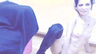 sexy little gilf returns to fuck her dildo