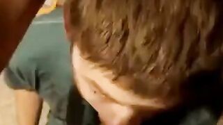 Friend sucks straight friend