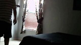 Sucking a str8 handyman