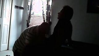 Sucking a str8 handyman