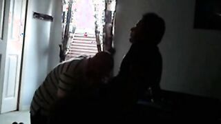 Sucking a str8 handyman