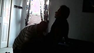 Sucking a str8 handyman