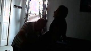Sucking a str8 handyman