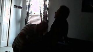 Sucking a str8 handyman