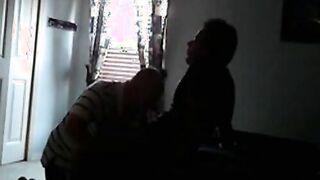 Sucking a str8 handyman