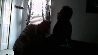 Sucking a str8 handyman