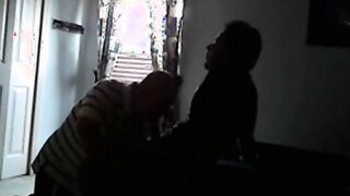 Sucking a str8 handyman