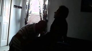 Sucking a str8 handyman