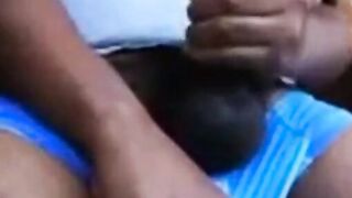 Verbal Hung Black Stud Jerk Off & Cum