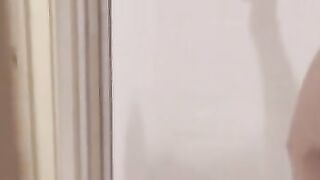 Tyler Nixon spies on his stepsister Marley Brinx as she's on the WC, and she