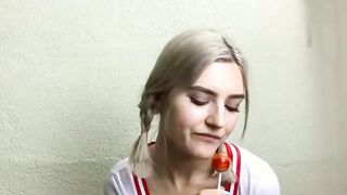 Horny Stepsister Teases her Classmate an