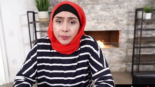 Arab teen learns how to suck a dick