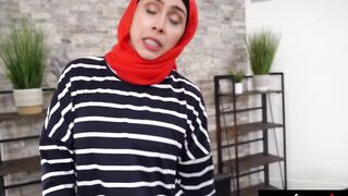 Arab teen learns how to suck a dick
