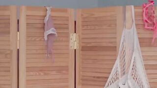 Kawaii Stepsister Gets Creampie and Facial Eva Elfie