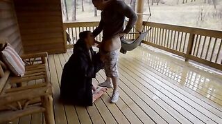 The weekend of debauchery continues at the cabin in the Afterhours" as Anya Olsen
