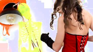 BFFs Tiffany Tatum and Gina Gerson are gets all dressed up for their Halloween party.