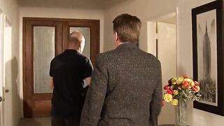 Stepdaughter & Friend Spy On Big Dick German Stepdaddy Showering