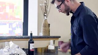 Voluptuous cougar India Summer is cooking up a storm. Her stepson Logan Big finds the pie India has made and
