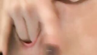nice hot girl play on cam with fingers and enjoy