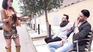 AMATEUR EUROPEAN - Cum Hungry cougar Suhaila Rough Picks Up Huge Dick Stud For Hardcore Ramming