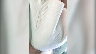 Spunky barely legal Danni Rivers wants to invite you inside for a party inside her pussy! She teases with glimpses of