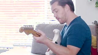Kyle Mason and his stepsister Destiny Cruz both want to use the living room, but
