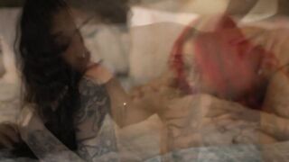 Trans Foxxy rimjob and butt fucks her TS wife Eva Maxim