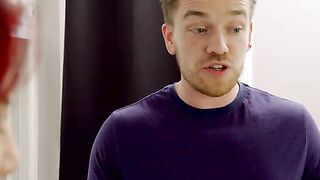 Kyle Mason has an idea for how to get some from his Beauty stepsister. He cuts a hole in the