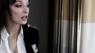 Hotel Executive Lexi Relieves Her Guest