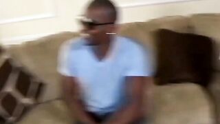Curvy roundass Goddess spitroasted in trio
