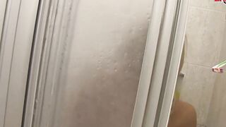 Blonde slut with natural jugs anal nailed in a spa
