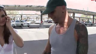 Thin Teens with small titties pick up at the street