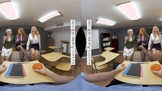 Naughty America - College school women finally getting the attention he's been seeking