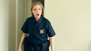 Britney Amber is a hard-nosed cop who doesn't take shit from anyone, including her stepson, Ricky Spanish. She getting her