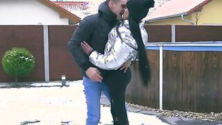 It's a rare snowy day into the American South, and Lexi Layo and Max Dior can't stay into when there's