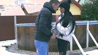 It's a rare snowy day into the American South, and Lexi Layo and Max Dior can't stay into when there's
