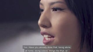 AMATEUREURO - 19 Yo snatch with mouth Falls In Love With Gigantic Cock